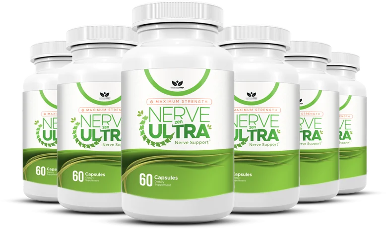 Nerve Zen Ultra 6 Bottles package